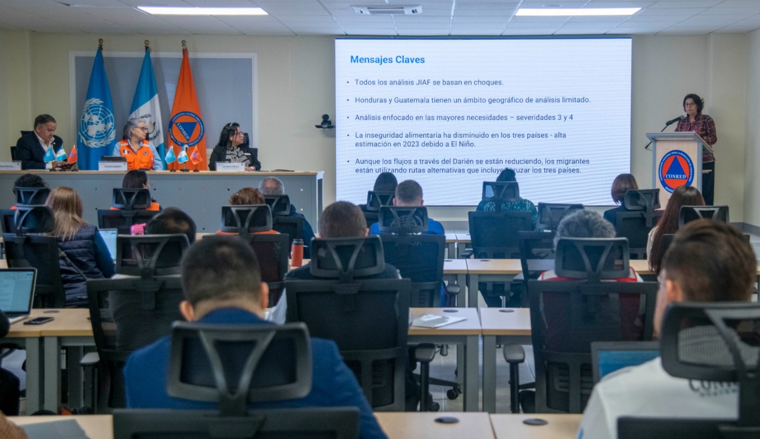 Conred se mantiene en alerta anaranjada institucional por tormenta tropical Sara