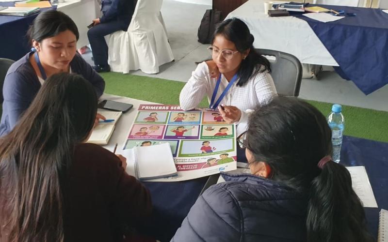 San Gaspar Chajul, en Quiché, se beneficia con campaña para evitar muertes maternas neonatales. / Foto: MSPAS.