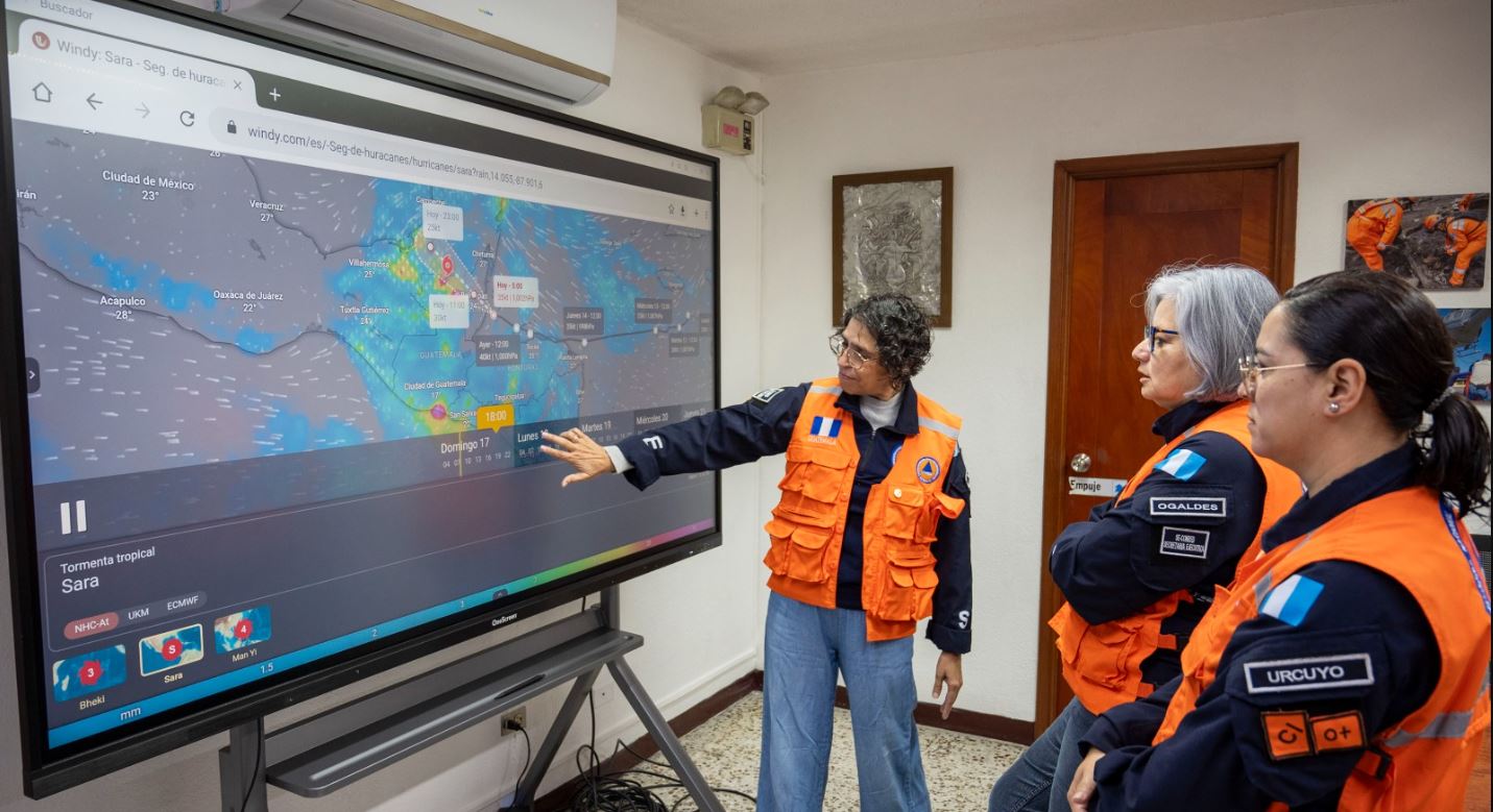 La tormenta tropical Sara podría ingresar al país como depresión tropical