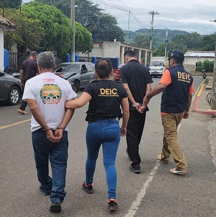 Entre otras detenciones, 33 individuos fueron capturados por robo. / Foto: PNC