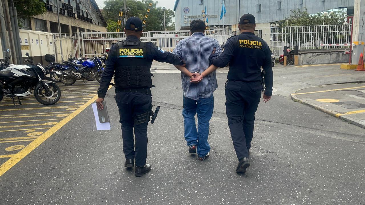Jorge “N”, de 31 años, fue identificado huyendo. / Foto: PNC.