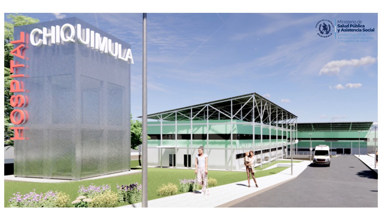 Así va a quedar el Hospital Nacional de Chiquimula