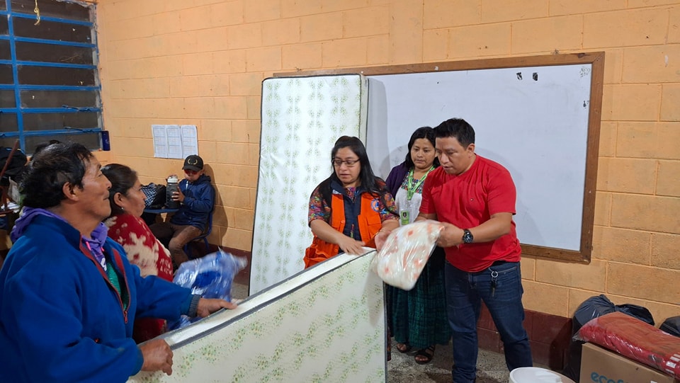 Sigue el trabajo interinstitucional para atender las emergencias climáticas en Alta Verapaz