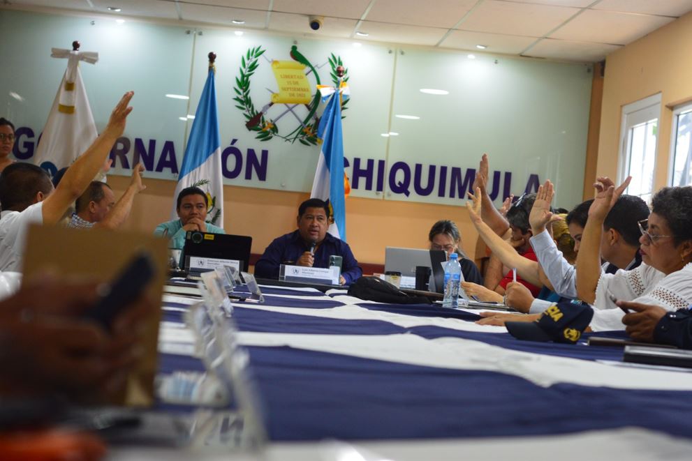 Codede de Chiquimula efectúa reunión para fortalecer el desarrollo en el departamento