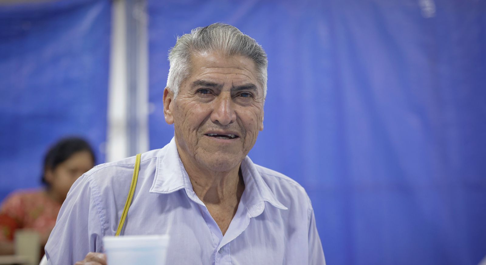 Don Antonio, un comensal diario de los comedores sociales