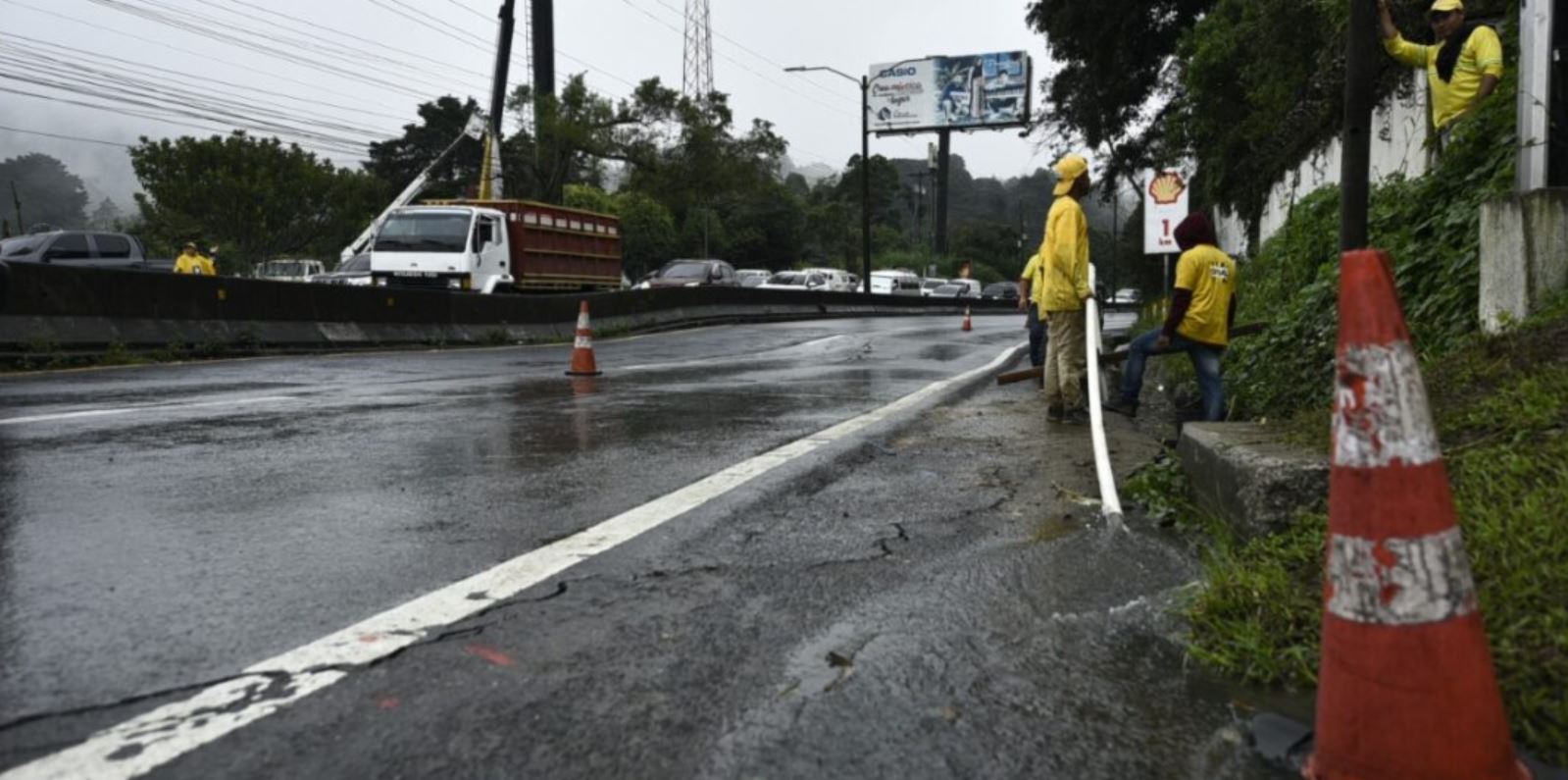 CIV anuncia cierre total en el km 11.5 de la ruta a El Salvador este fin de semana por trabajos de rehabilitación vial