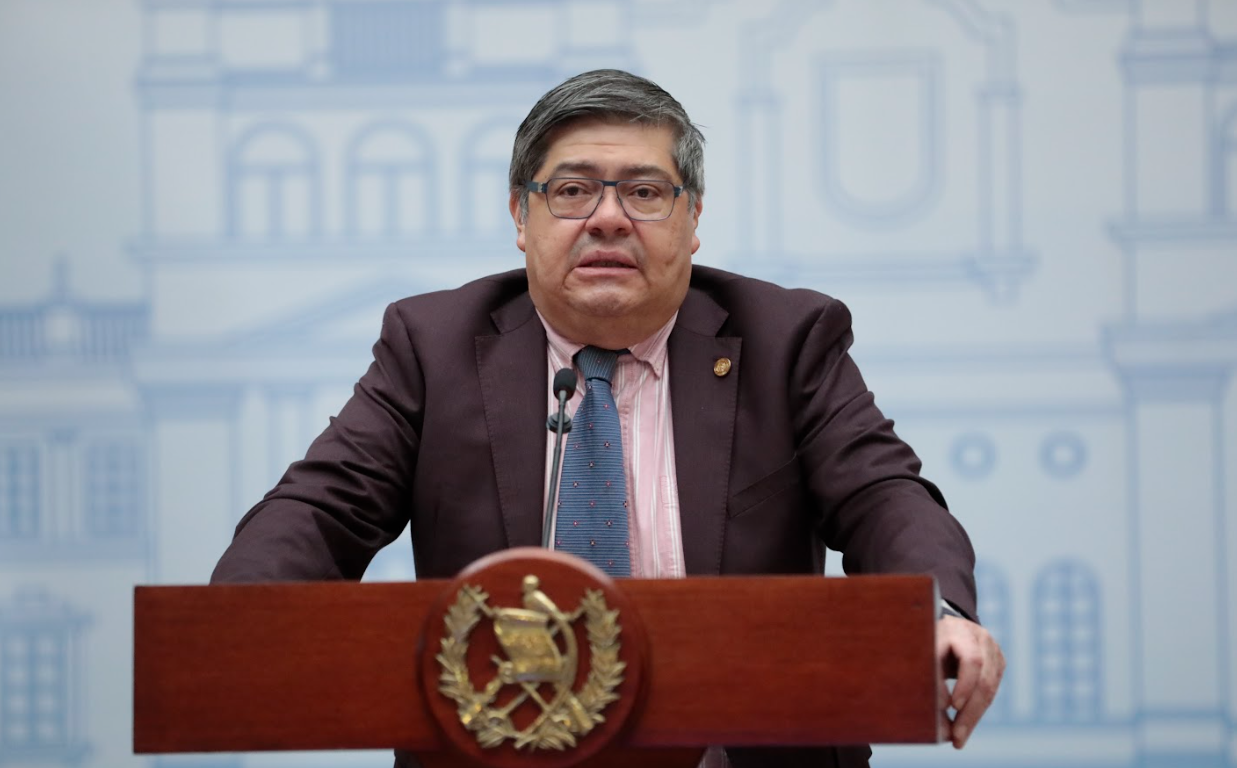 Ministro de Gobernación, Francisco Jiménez. / Foto: Daniel Ordoñez.