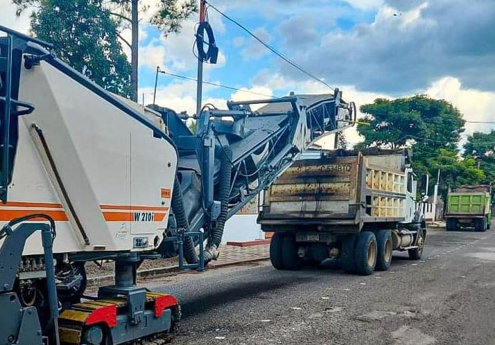 Comienzan trabajos de recapeo en ruta que conecta San Luis Jilotepeque e Ipala