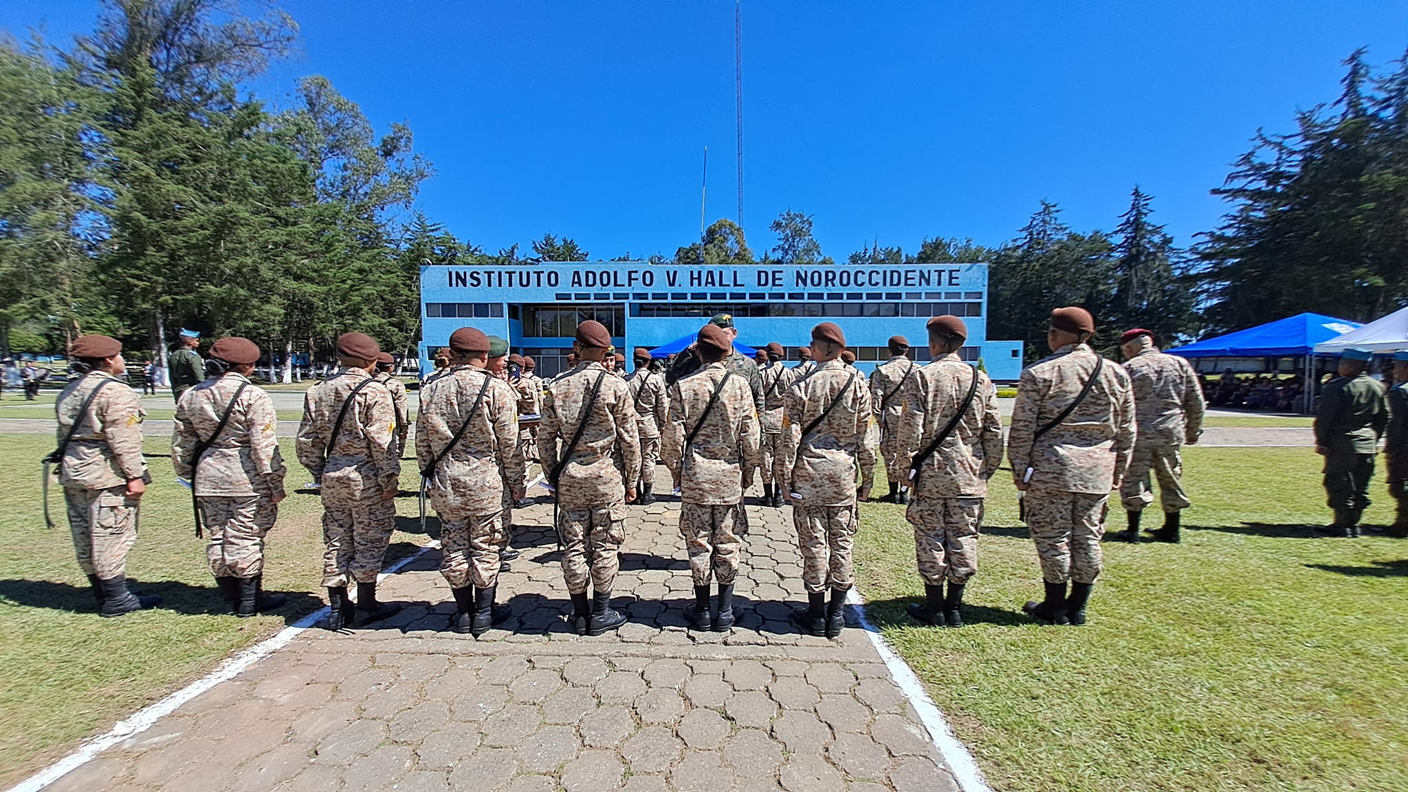 Graduación de la promoción 70-2024 de Reservistas Militares en Santa Cruz del Quiché