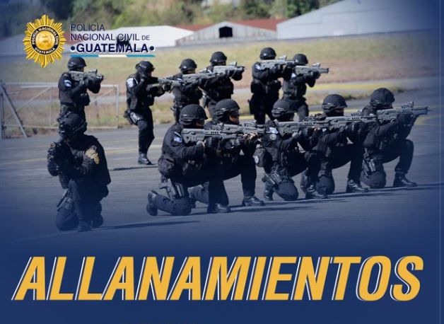 PNC intensifica operativos contra extorsionistas en Guatemala