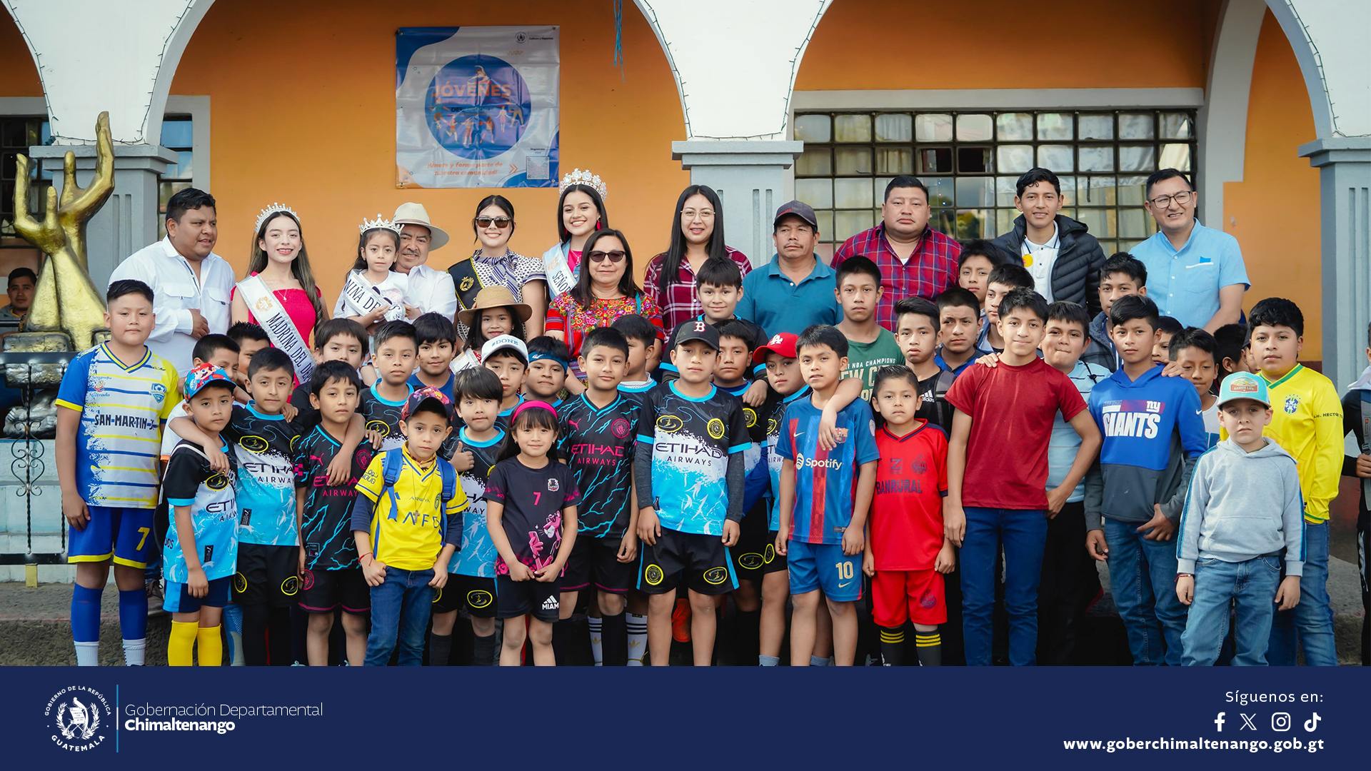 Proyecto Juego Limpio, iniciativa dirigida a niñas, niños y adolescentes en Chimaltenango