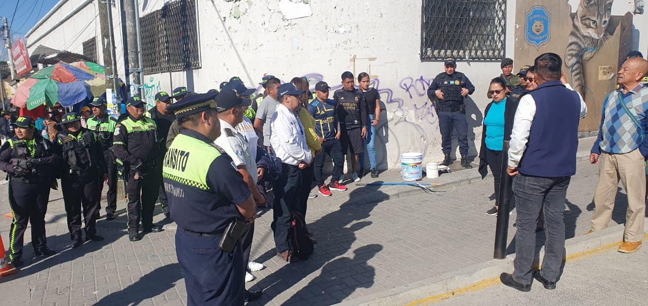Campaña para la recuperación de espacios públicos en Huehuetenango