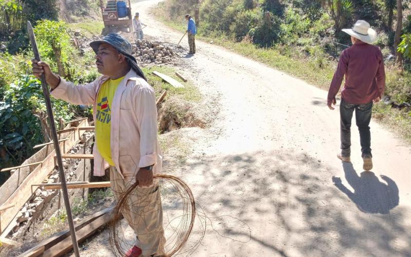 CIV lleva mejoras de infraestructura vial a Quesada, Jutiapa