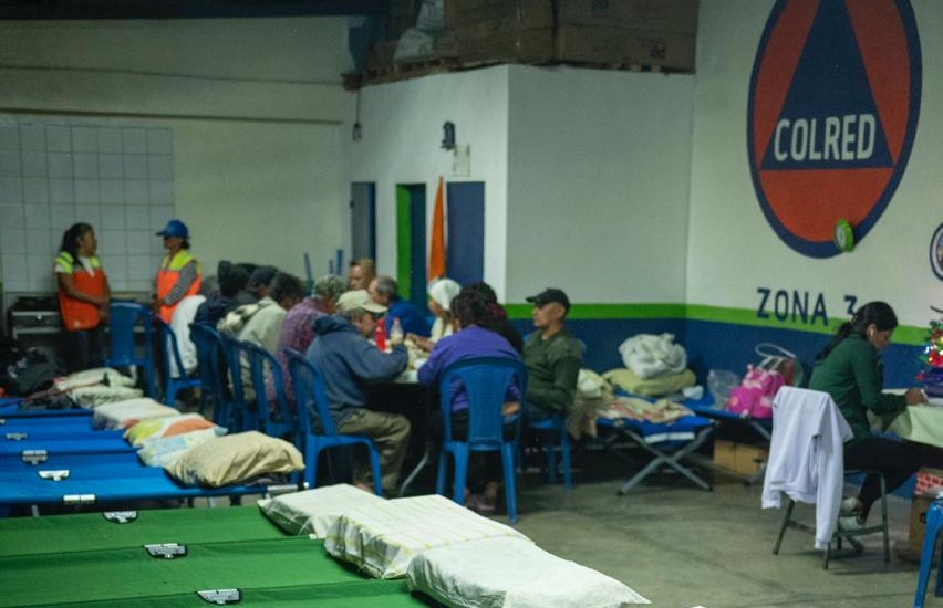 Conred ha brindado 106 servicios en 4 albergues habilitados por temporada fría