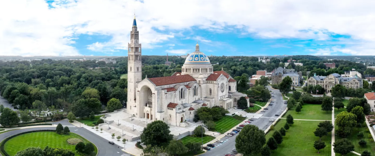 Basílica de la Inmaculada Concepción, patrona de los Estados Unidos de América, en Washington DC. / Foto: Washington DC.