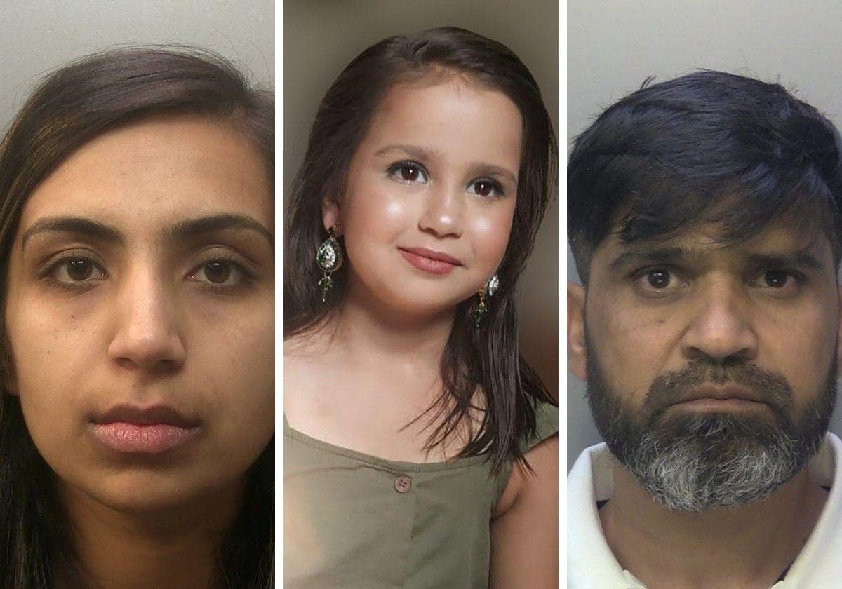 Cadena perpetua a padre y madrastra por el asesinato a golpes de niña británica de 10 años