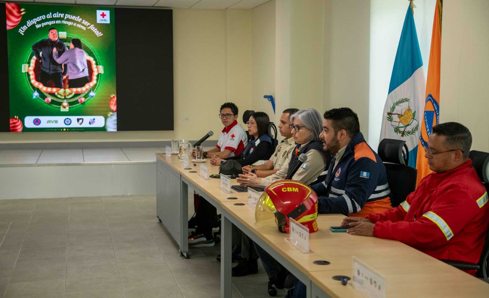 Sistema Conred lanza campaña Celebra Seguro, para evitar riesgos en fiestas de fin de año