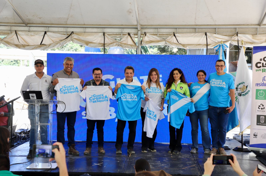Guate Clasifica su Basura, la nueva campaña del MARN con WWF