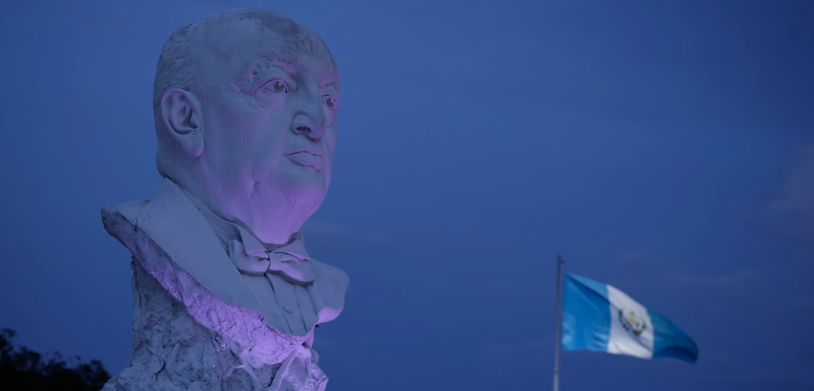 Monumento fúnebre para Miguel Ángel Asturias, un homenaje a su legado literario