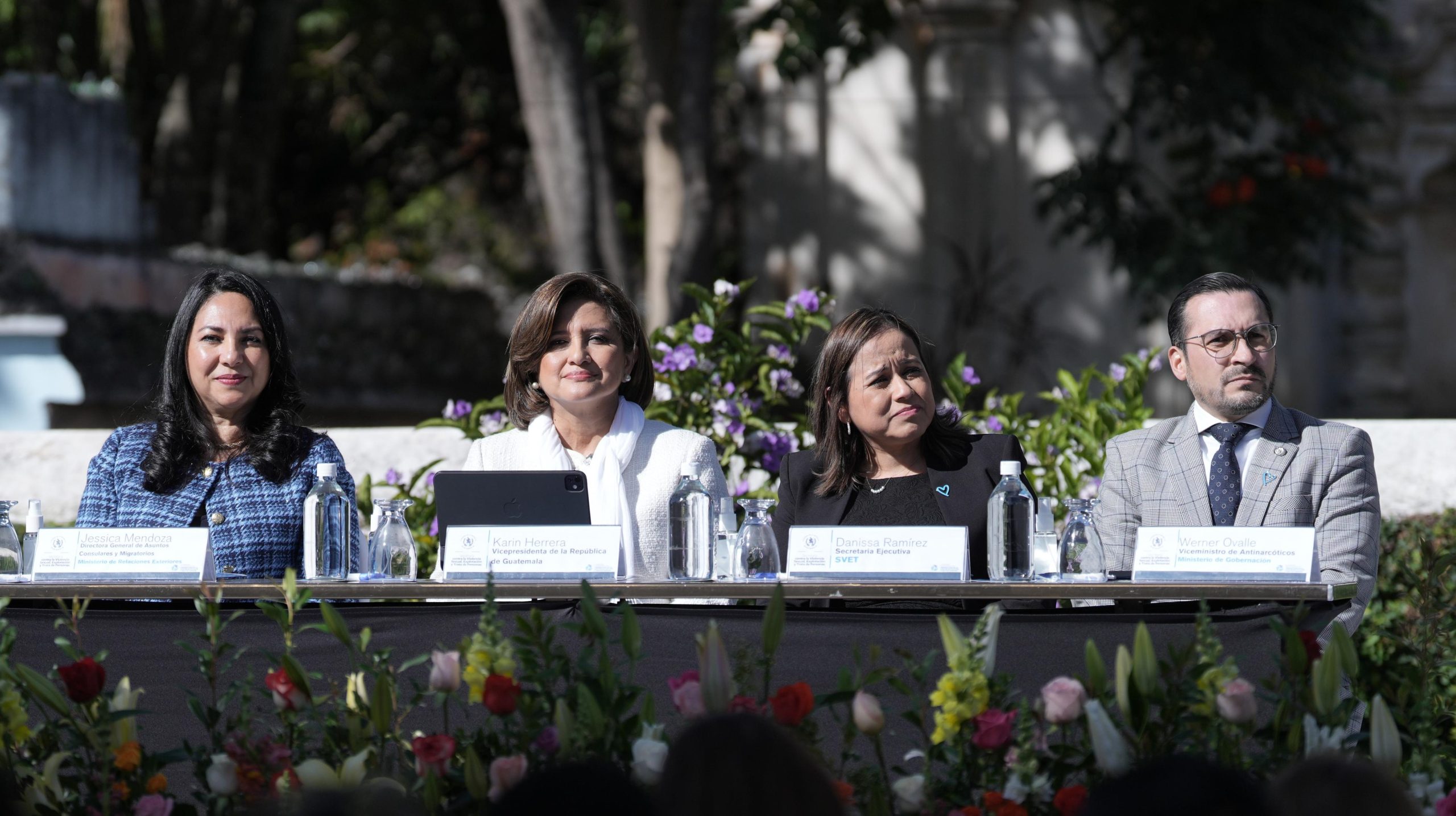 Vicepresidenta reprocha que la trata reduzca a las personas a objetos