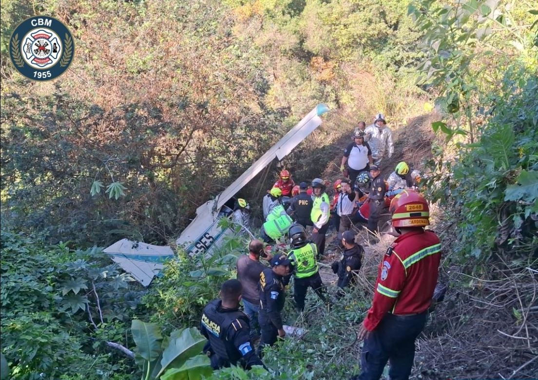 DGAC reporta accidente aéreo en la colonia Santa Fe