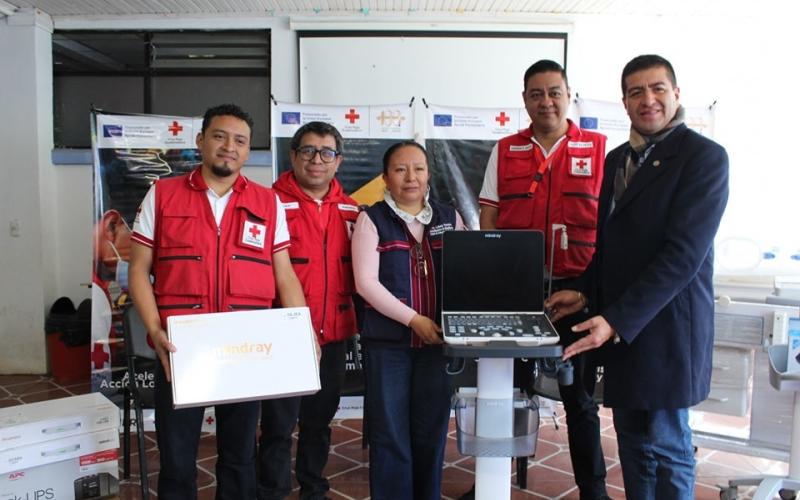 CAP de Concepción Tutuapa recibe donación de equipo médico