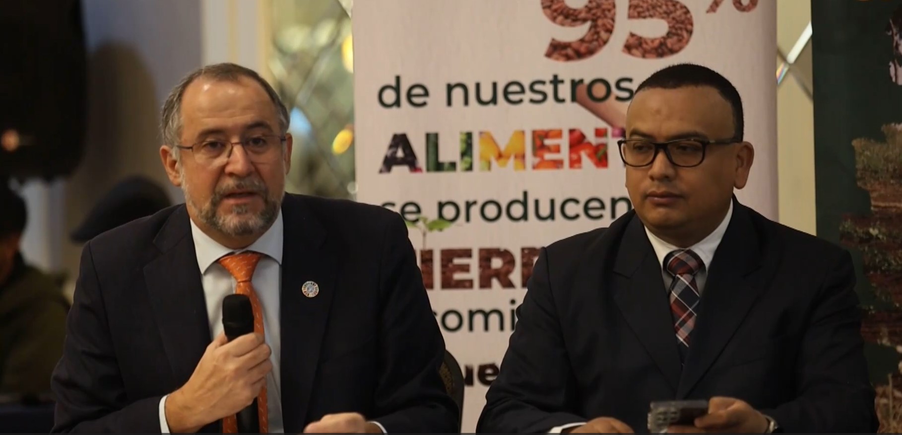Claudio Cabrera, representante de la FAO en Guatemala, advirtió sobre la grave degradación de los suelos en Guatemala.