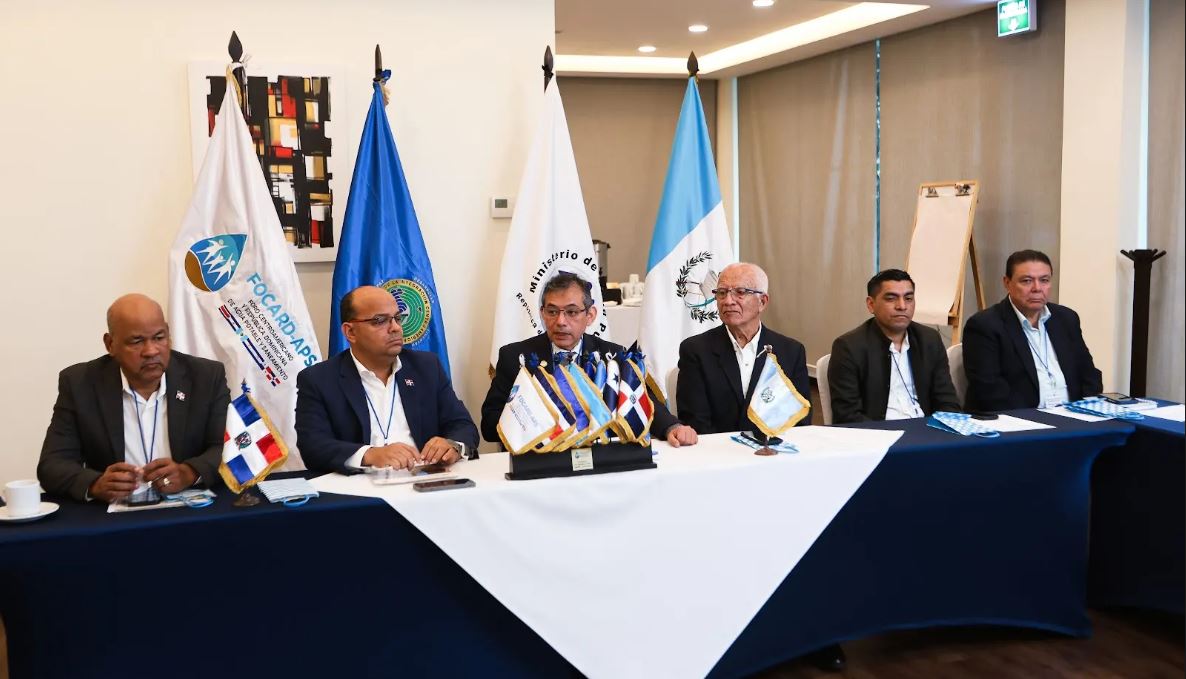 Guatemala, representada por el MSPAS, recibe presidencia 'pro tempore' de Focard-APS. / Foto: MSPAS.