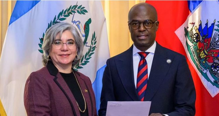 Guatemala se adhiere a acuerdo para apoyar la seguridad del Gobierno de Haití . / Foto: Minex.