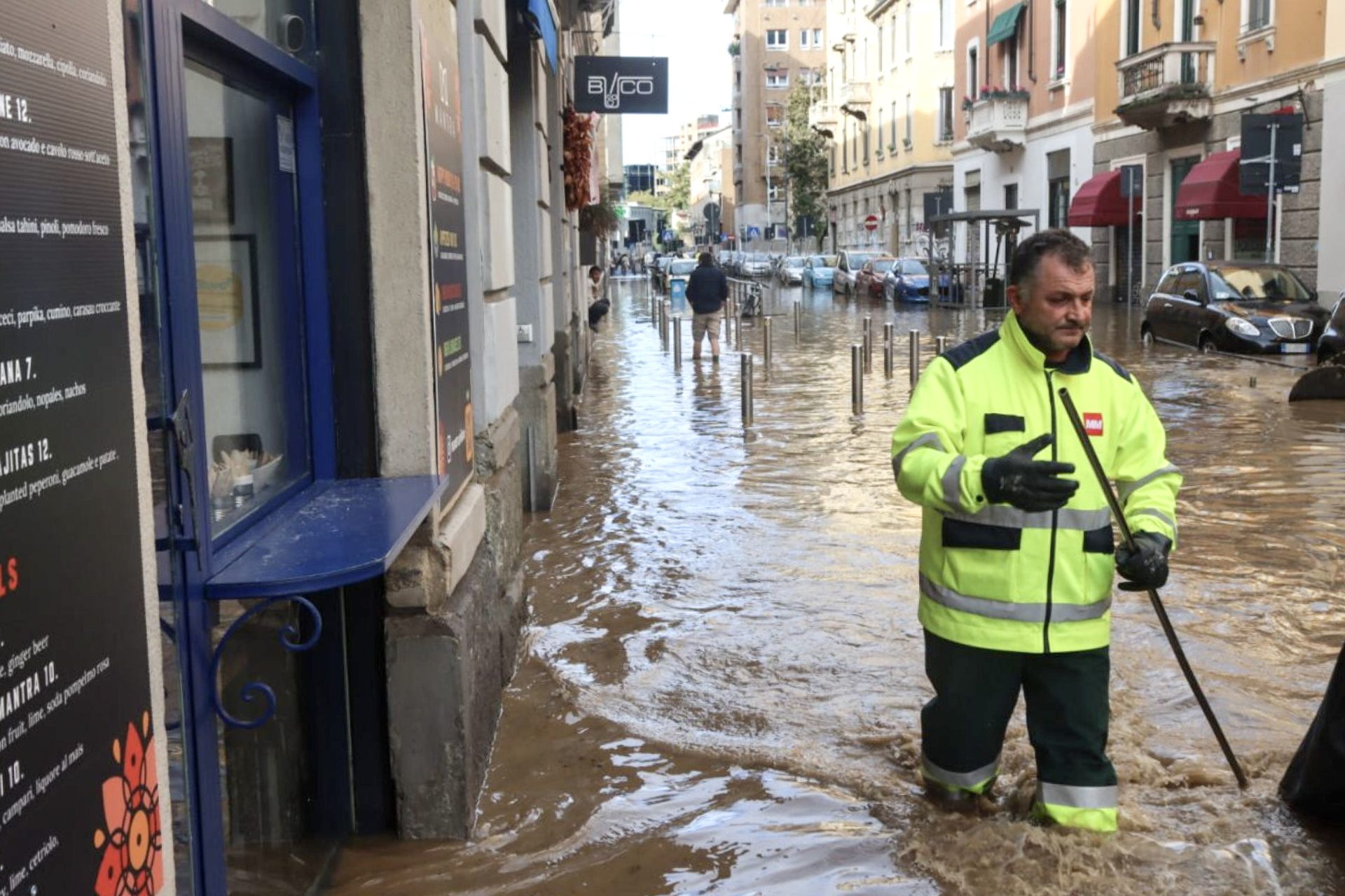 Las inundaciones es uno de los efectos de los cambios en la cantidad de agua en los ríos.