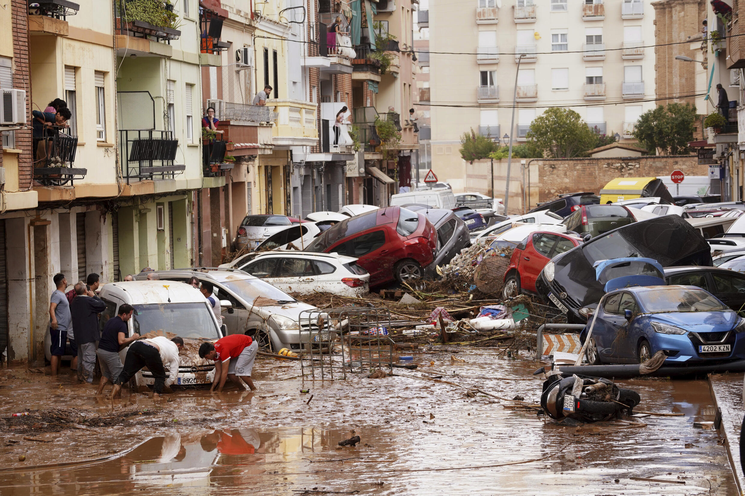 La palabra dana como fenómeno climático ya fue incorporada al Diccionario de la Lengua Española. / Foto: France 24.