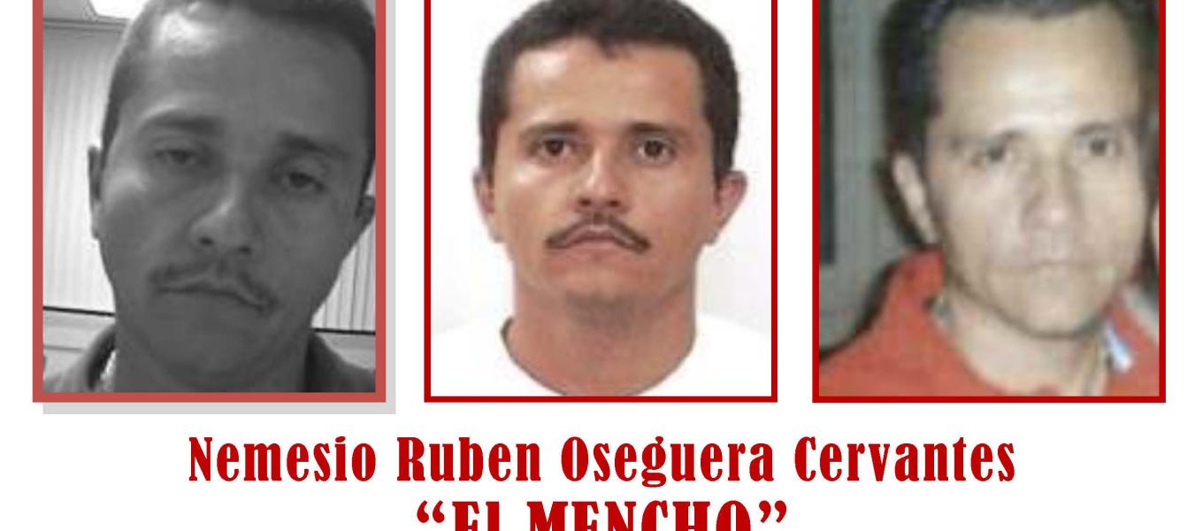 Nemesio Rubén Oseguera Cervantes, alias "el Mencho". / Foto DEA.gov.