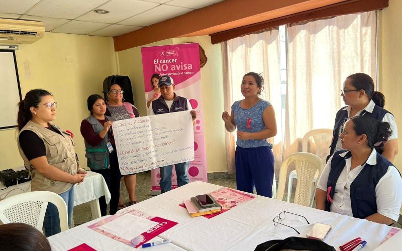 Salud fomenta diálogos interculturales para prevención del cáncer