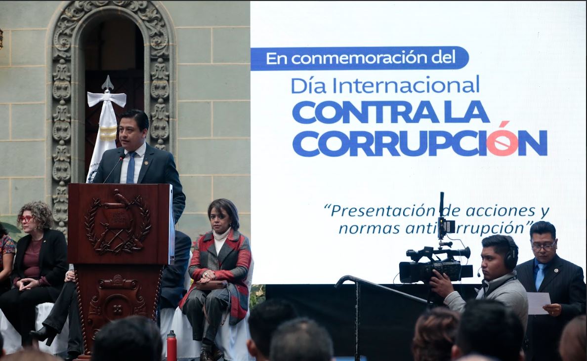 Presentan acciones y normas anticorrupción impulsadas en Guatemala