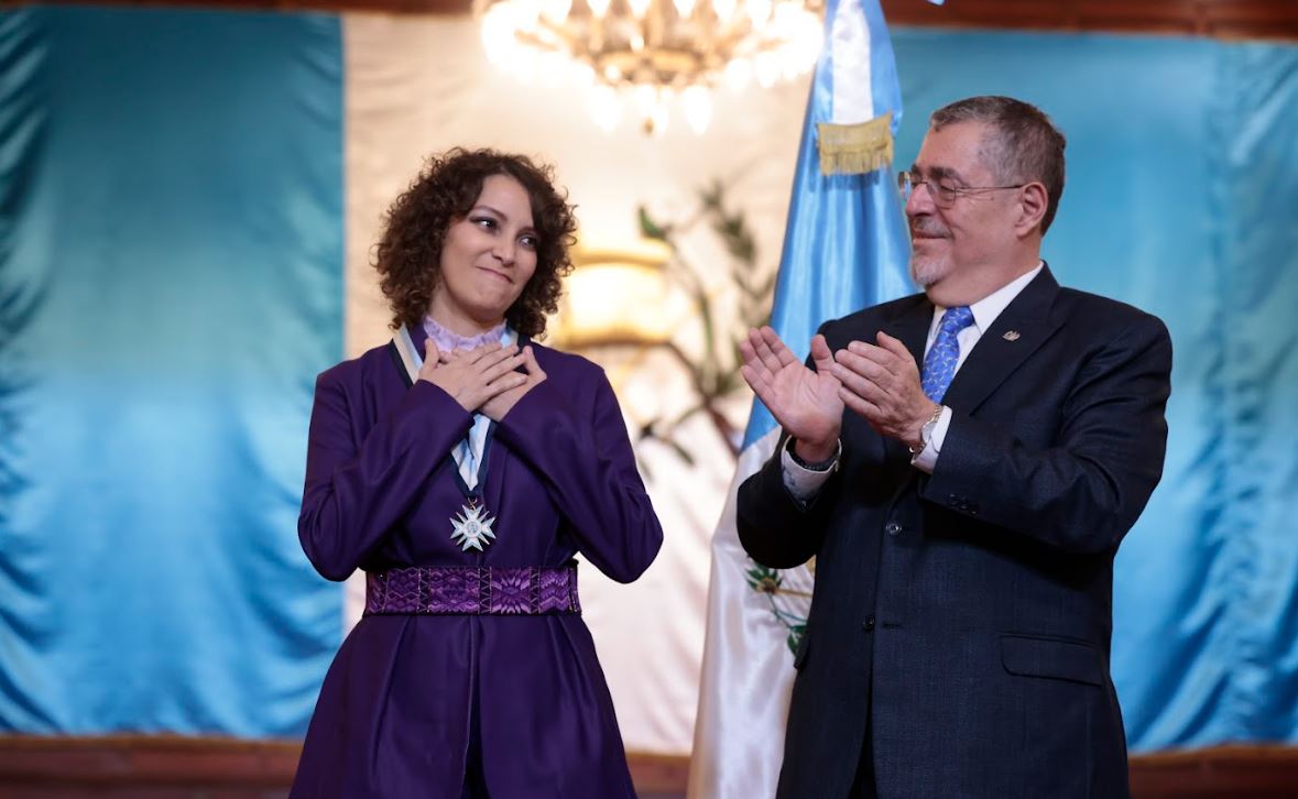 Presidente: “Gaby Moreno es un orgullo para Guatemala”