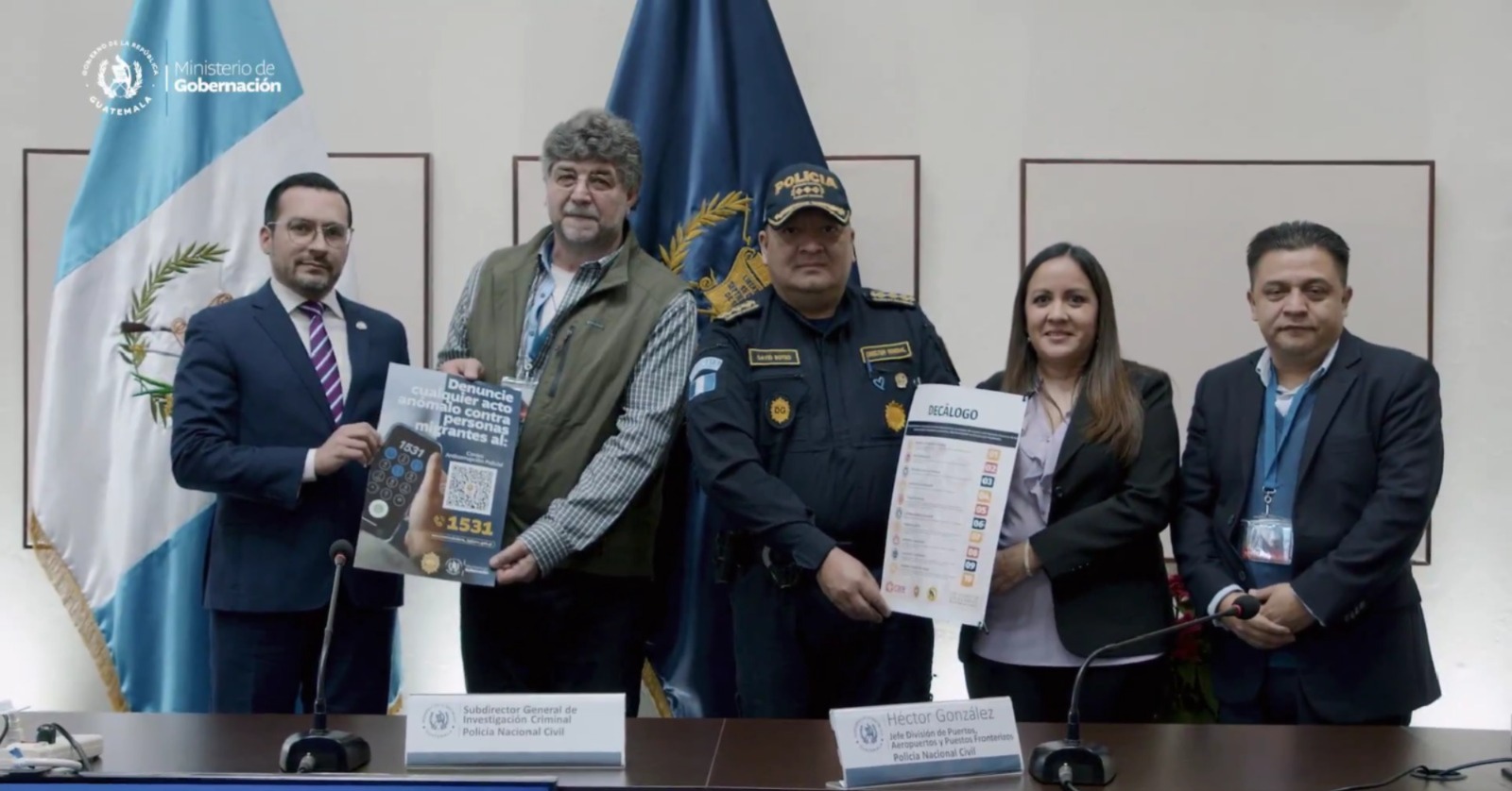 Con este acercamiento, se espera generar un impacto positivo en las comunidades migrantes que atraviesan el país. / Foto: Mingob.