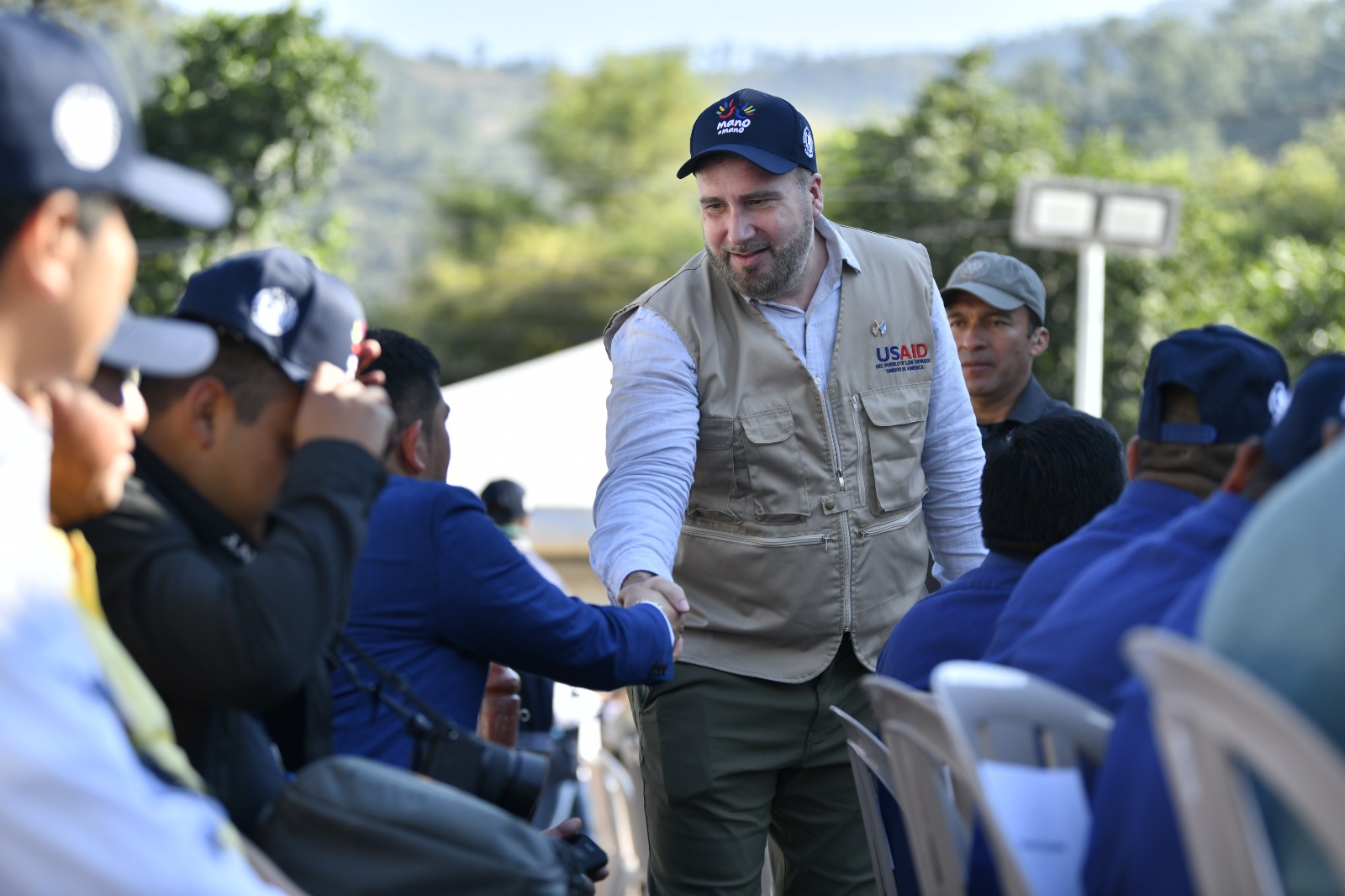 Embajador de Estados Unidos en Guatemala, Tobin Bradley. / Foto: Alex Jacinto.