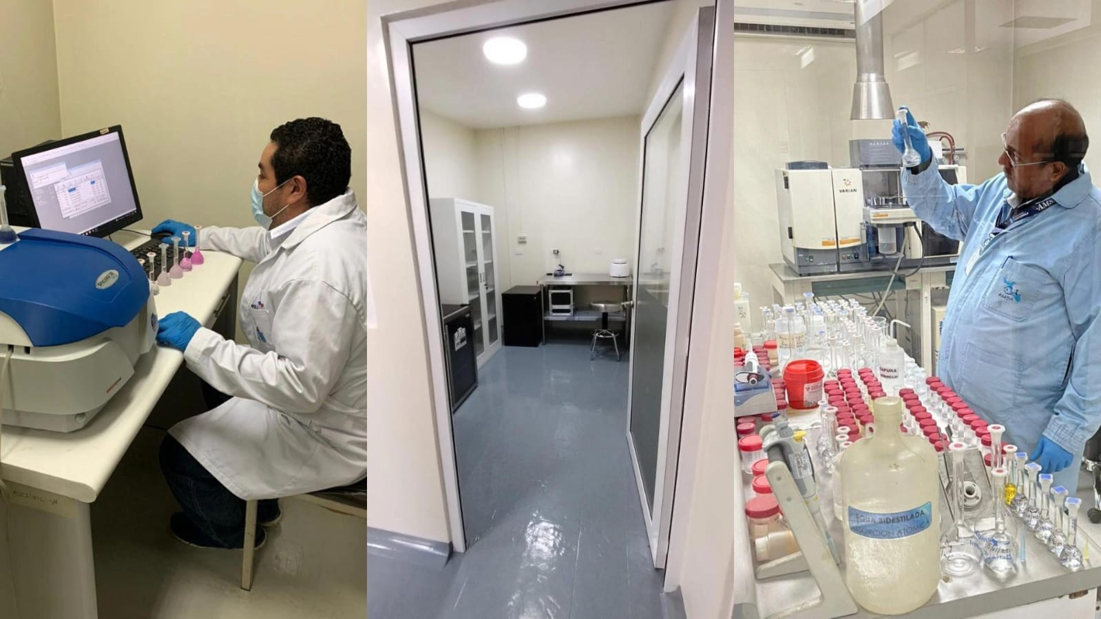 Nuevo laboratorio de biología molecular. / Foto: AMSA.