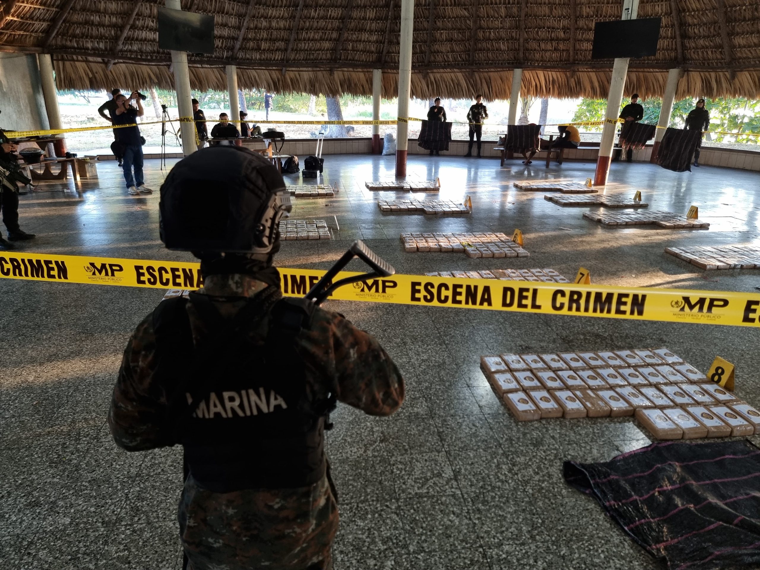 455 paquetes de cocaína fueron encontrados en aguas del Pacífico