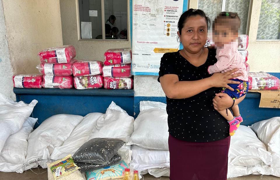Atienden a familias con niños con desnutrición aguda. / Foto: MAGA.