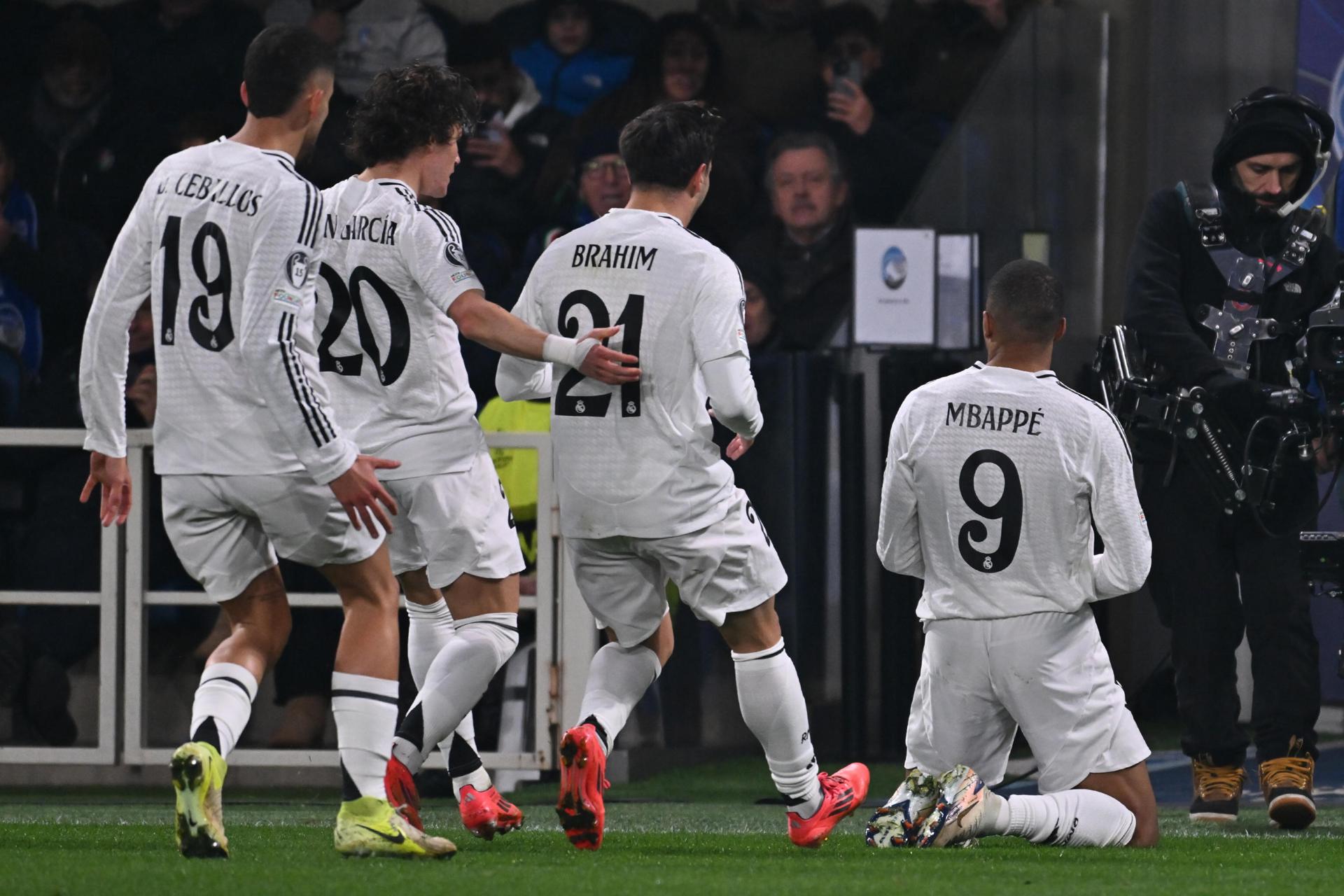 El Real Madrid resurge en Europa con su visita a Bérgamo