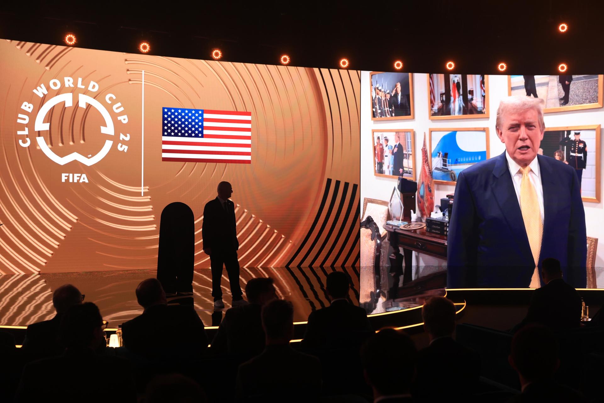 Trump llama “ganador” a Infantino y dice que tratará de asistir al Mundial de Clubes
