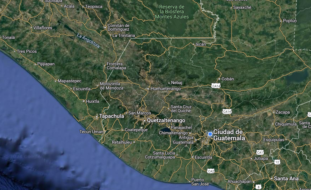 Minex advierte riesgos de seguridad en región fronteriza de Chiapas, México
