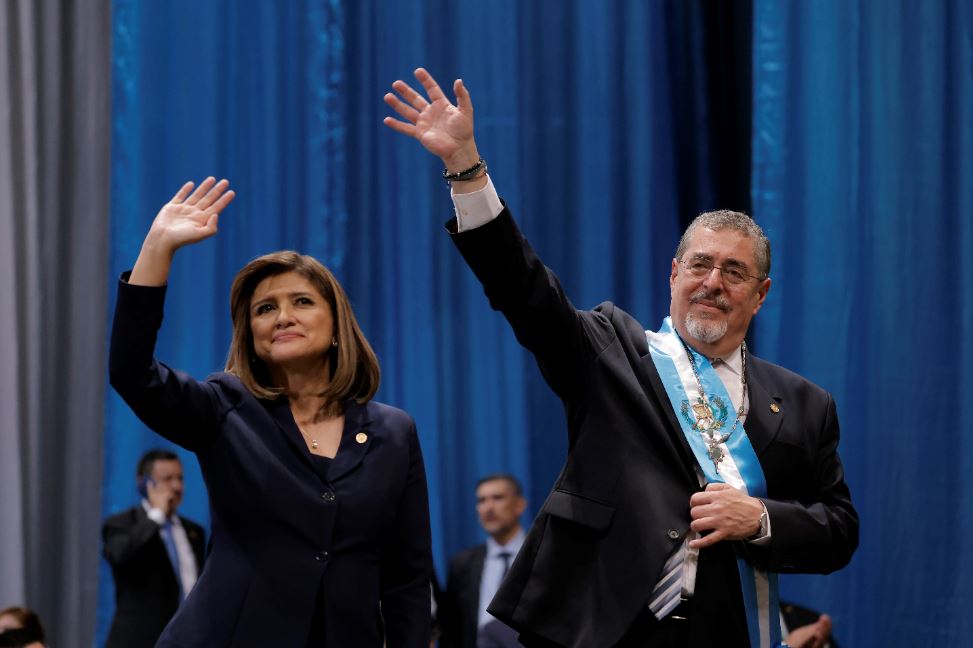 Imágenes memorables del primer año de gestión del gobierno del presidente Bernardo Arévalo y la vicepresidenta Karin Herrera