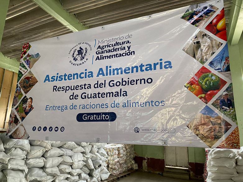 Más de medio millón de familias beneficiadas por el MAGA con asistencia alimentaria