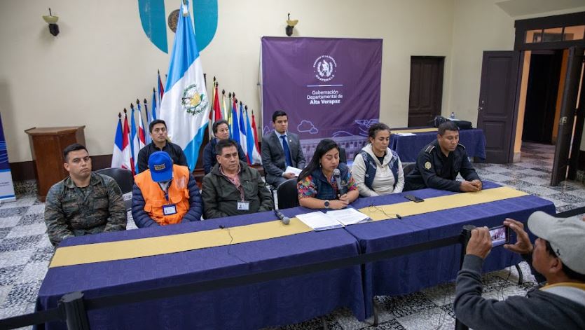 Implementan plan de prevención de accidentes por pirotecnia en Alta Verapaz