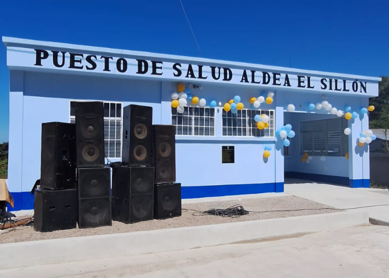 Inauguran puesto de Salud en aldea El Sillón, Yupiltepeque