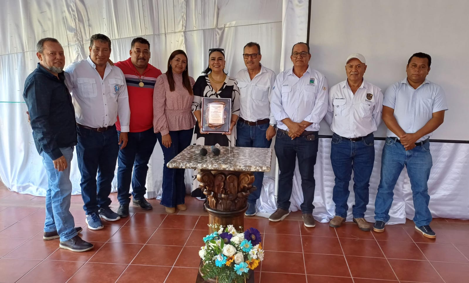 Reconocen trabajo y compromiso de la gobernadora departamental de Jutiapa