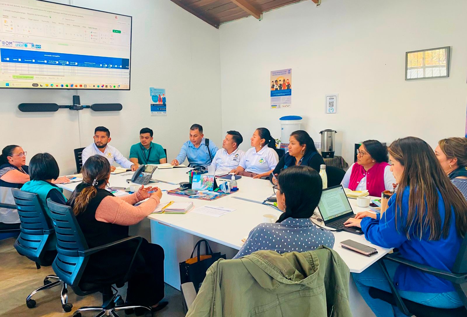 Huehuetenango fortalece ruta de acción para responder al flujo de personas retornadas de Estados Unidos