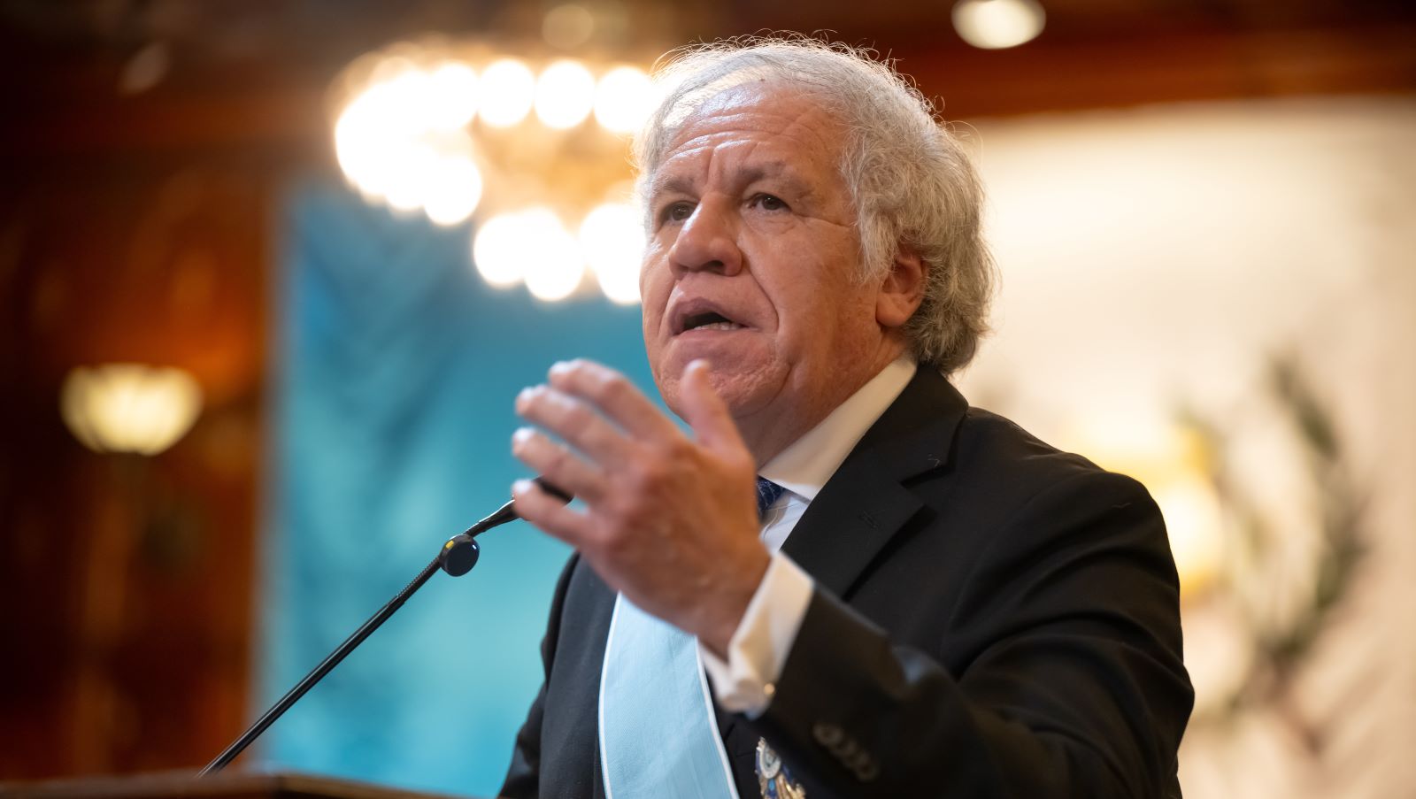 El secretario general de la OEA, Luis Almagro, se pronuncia en Guatemala sobre el derecho de Edmundo González Urrutia a asumir la Presidencia de Venezuela.